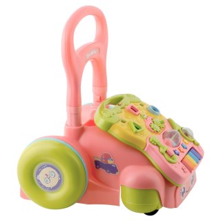 CHODZIK EDUKACYJNY Z MUZYKĄ 2W1 RK-744 RICOKIDS RÓŻOWY