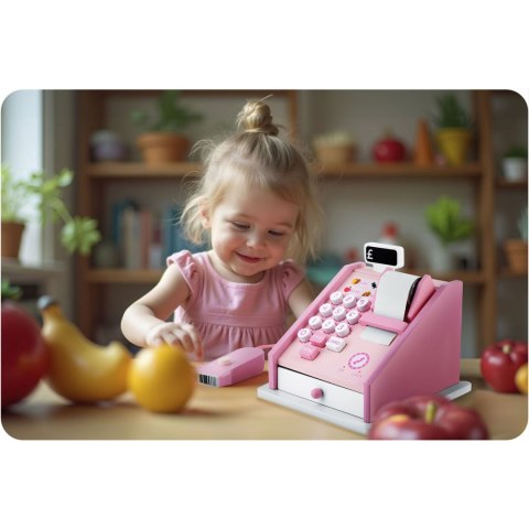 DREWNIANA ZABAWKA KASA SKLEPOWA RK-868 RICOKIDS