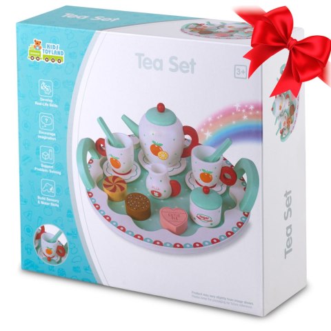 DREWNIANA ZABAWKA ZESTAW DO HERBATY RK-869 RICOKIDS