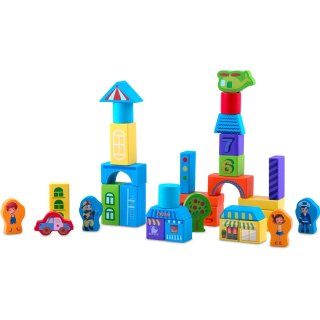 DREWNIANE KLOCKI EDUKACYJNE RK-871 RICOKIDS