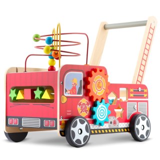 DREWNIANY CHODZIK PCHACZ STRAŻ POŻARNA RK-873 RICOKIDS