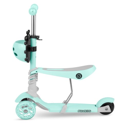 HULAJNOGA TRÓJKOŁOWA RICOKIDS BUGGY - MIĘTOWA