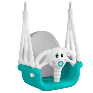 HUŚTAWKA KUBEŁKOWA SŁONIK 3W1 RICOKIDS TURKUSOWA