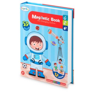 KSIĄŻKA MAGNETYCZNA PUZZLE PRZEBIERANKI RK-770
