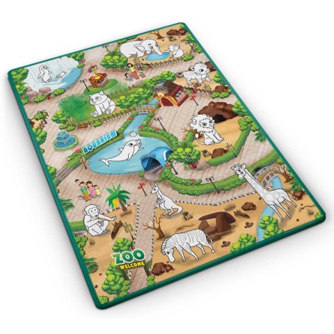 MATA PIANKOWA DO KOLOROWANIA ZWIJANA 120 X 90 X 0,3 CM RICOKIDS RK-344