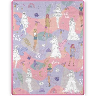 MATA PIANKOWA DO KOLOROWANIA ZWIJANA 120 X 90 X 0,3 CM RICOKIDS RK-344