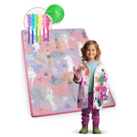 MATA PIANKOWA DO KOLOROWANIA ZWIJANA 120 X 90 X 0,3 CM RICOKIDS RK-344
