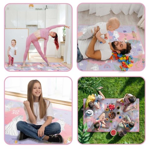 MATA PIANKOWA DO KOLOROWANIA ZWIJANA 200 X 120 X 0,3 CM RICOKIDS RK-343