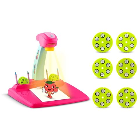 PROJEKTOR DO NAUKI RYSOWANIA RICOKIDS 772000 - RÓŻOWY