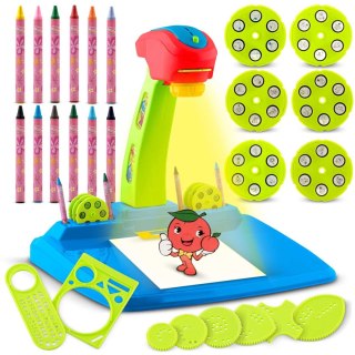 PROJEKTOR DO NAUKI RYSOWANIA RICOKIDS 772001 - NIEBIESKI