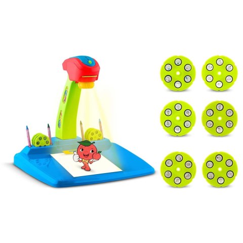 PROJEKTOR DO NAUKI RYSOWANIA RICOKIDS 772001 - NIEBIESKI