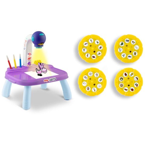 PROJEKTOR DO NAUKI RYSOWANIA RICOKIDS 773700 - FIOLETOWY