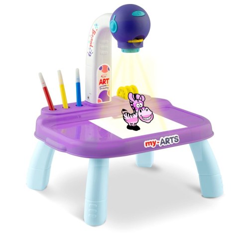 PROJEKTOR DO NAUKI RYSOWANIA RICOKIDS 773700 - FIOLETOWY