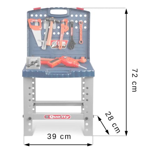 WARSZTAT DLA DZIECI RICOKIDS 772400 NIEBIESKI