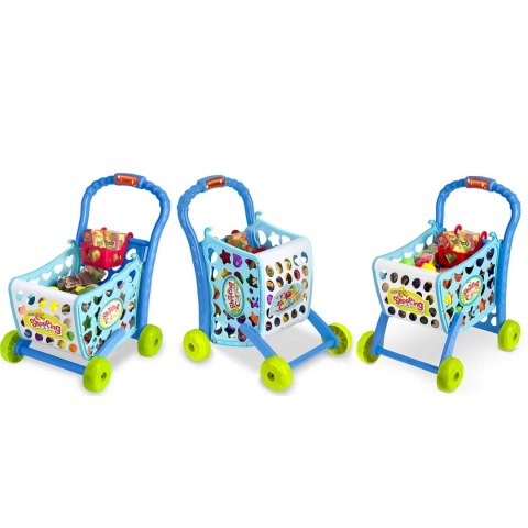 WÓZEK NA ZAKUPY RICOKIDS 773400 NIEBIESKI