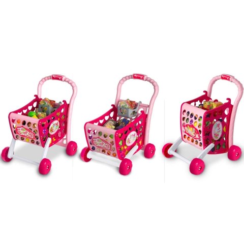 WÓZEK NA ZAKUPY RICOKIDS 773401 RÓŻOWY