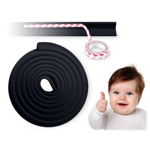 ZABEZPIECZAJĄCA TAŚMA PIANKOWA RICOKIDS 798711 CZARNA 6 M
