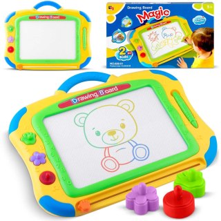 ZNIKOPIS TABLICA DO RYSOWANIA RICOKIDS - ŻÓŁTY