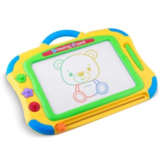 ZNIKOPIS TABLICA DO RYSOWANIA RICOKIDS - ŻÓŁTY