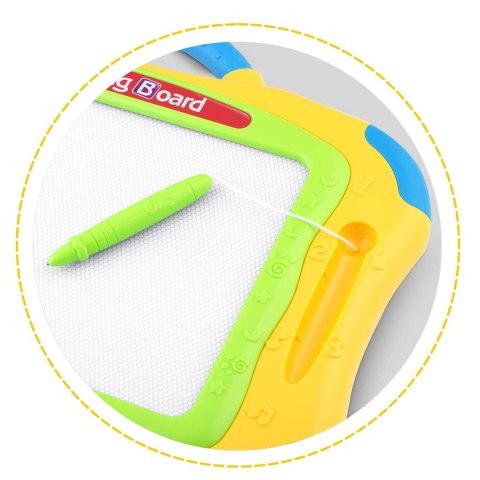 ZNIKOPIS TABLICA DO RYSOWANIA RICOKIDS - ŻÓŁTY