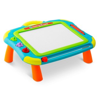 ZNIKOPIS TABLICA + STOLIK DO RYSOWANIA RICOKIDS - NIEBIESKI