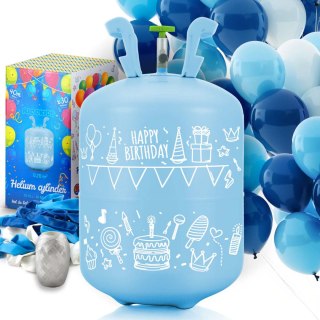 BUTLA Z HELEM 0,20 M3 Z BALONAMI I WSTĄŻKĄ RICOKIDS