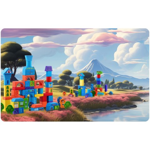 DREWNIANE KLOCKI EDUKACYJNE RK-871 RICOKIDS