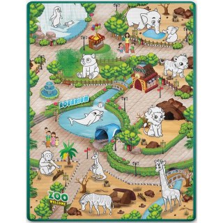 MATA DO MALOWANIA 90 X 120 CM + MARKERY ALKOHOLOWE 80 SZT RICOKIDS