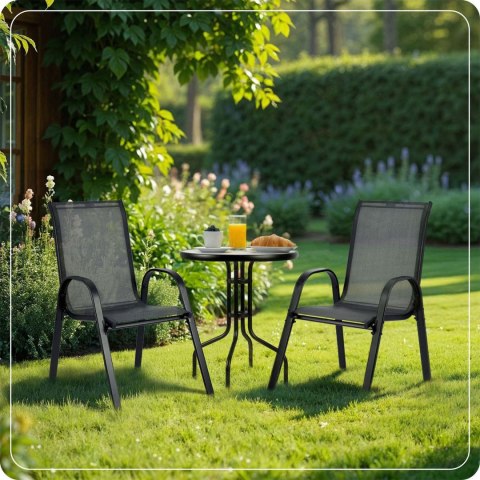 STOLIK OGRODOWY OKRĄGŁY 60 X 71 CM SOFOTEL SO-981