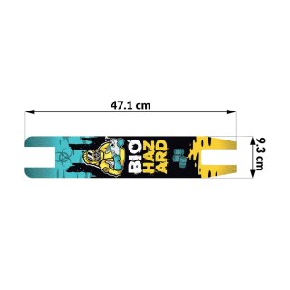 GRIP TAPE PAPIER ŚCIERNY DO HULAJNOGI GO - BIO HAZARD