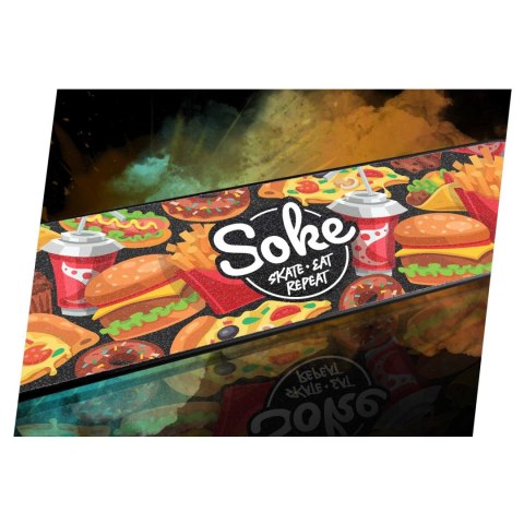 GRIP TAPE PAPIER ŚCIERNY DO HULAJNOGI GO! - FAST FOOD GRIP TAPE PAPIER ŚCIERNY DO HULAJNOGI GO! - FAST FOOD