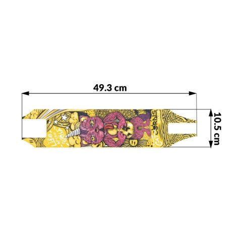 GRIP TAPE PAPIER ŚCIERNY DO HULAJNOGI PRO - CAT CORNS GRIP TAPE PAPIER ŚCIERNY DO HULAJNOGI PRO - CAT CORNS
