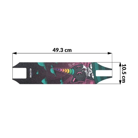 GRIP TAPE PAPIER ŚCIERNY DO HULAJNOGI PRO - RAINBOW CAT GRIP TAPE PAPIER ŚCIERNY DO HULAJNOGI PRO - RAINBOW CAT