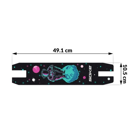 GRIP TAPE PAPIER ŚCIERNY DO HULAJNOGI XTR - PLANET GRIP TAPE PAPIER ŚCIERNY DO HULAJNOGI XTR - PLANET
