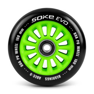 KÓŁKA DO HULAJNOGI 100 MM ZIELONE 2 SZT
