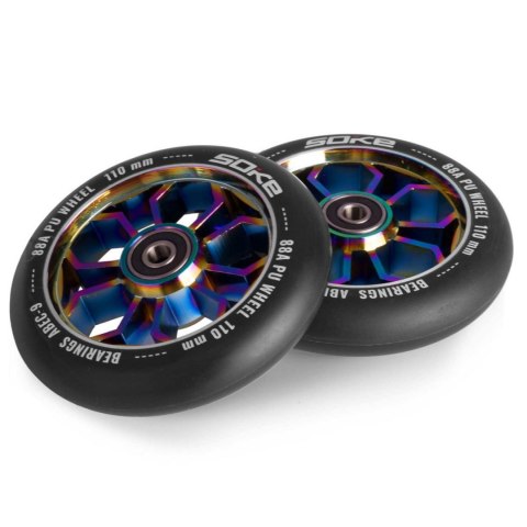 KÓŁKA DO HULAJNOGI 110 MM RAINBOW 2 SZT KÓŁKA DO HULAJNOGI 110 MM RAINBOW 2 SZT