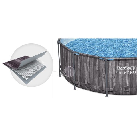 BASEN OGRODOWY STELAŻOWY 366 X 100 CM 18W1 BESTWAY 5614X