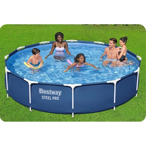 Basen ogrodowy stelażowy 366 x 76 cm 16w1 Bestway 56681