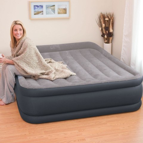 Materac dmuchany 203x152cm z pompką INTEX 64136ND Materac dmuchany 203x152cm z pompką INTEX 64136ND