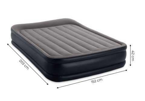 Materac dmuchany 203x152cm z pompką INTEX 64136ND Materac dmuchany 203x152cm z pompką INTEX 64136ND