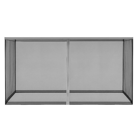Moskitiera do pawilonu ogrodowego 3x4 m siatka z zamkami błyskawicznymi MultiGarden Moskitiera do pawilonu ogrodowego 3x4 m siatka z zamkami błyskawicznymi MultiGarden