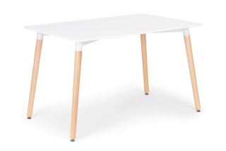 STÓŁ STOLIK PROSTOKĄTNY 120X80 CM NOWOCZESNY DO JADALNI SALONU KUCHNI MODERNHOME