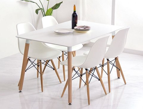 STÓŁ STOLIK PROSTOKĄTNY 120X80 CM NOWOCZESNY DO JADALNI SALONU KUCHNI MODERNHOME STÓŁ STOLIK PROSTOKĄTNY 120X80 CM NOWOCZESNY DO JADALNI SALONU KUCHNI MODERNHOME