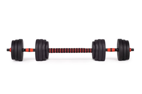 HANTLE REGULOWANE 2 X 10KG SZTANGA ZESTAW 20KG GRYF