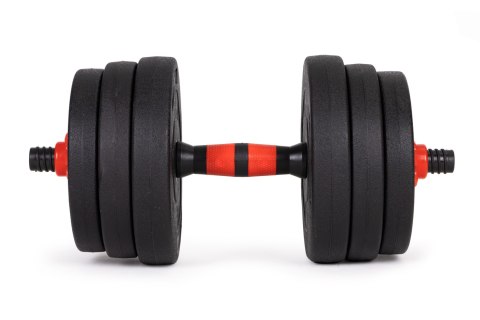 HANTLE REGULOWANE 2 X 10KG SZTANGA ZESTAW 20KG GRYF