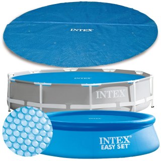 POKRYWA SOLARNA GRZEWCZA MATA DO BASENU 305 CM INTEX 28011