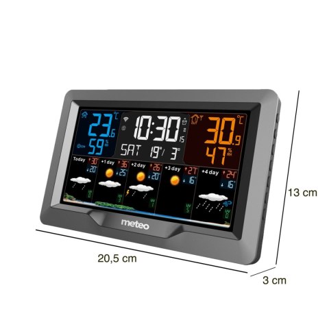 STACJA POGODOWA METEO SP101 Z FUNKCJĄ WIFI STACJA POGODOWA METEO SP101 Z FUNKCJĄ WIFI