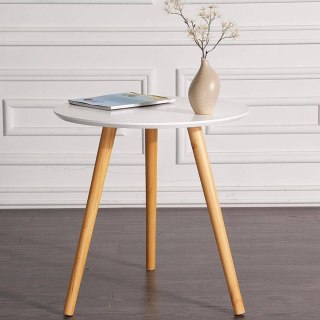 STÓŁ STOLIK NOWOCZESNY DREWNIANY DO SALONU KUCHNI 80 CM