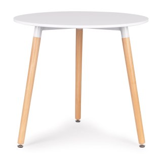 STÓŁ STOLIK OKRĄGŁY 80CM NOWOCZESNY DO SALONU KUCHNI JADALNI SALONU MODERNHOME