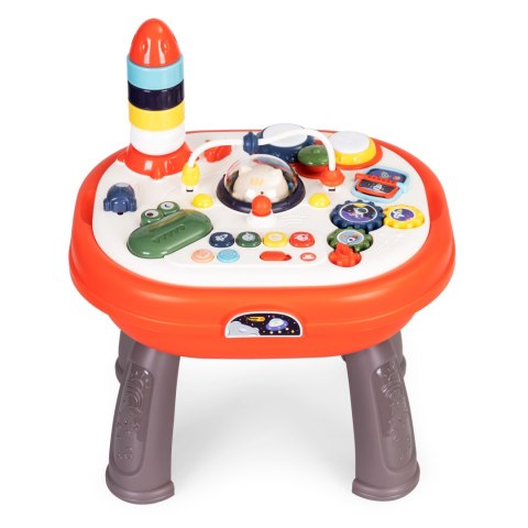 STOLIK INTERAKTYWNY PANEL EDUKACYJNY 2W1 NA KLOCKI
